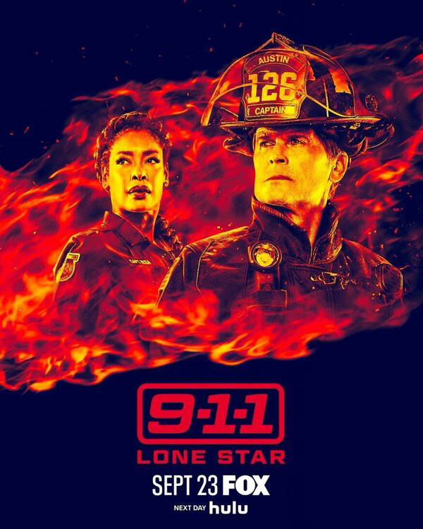 911: Одинокая звезда - постер сериала
